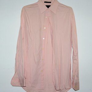 Express Men's Powder Pink Relax Fit Button Down